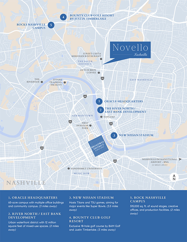 novello map